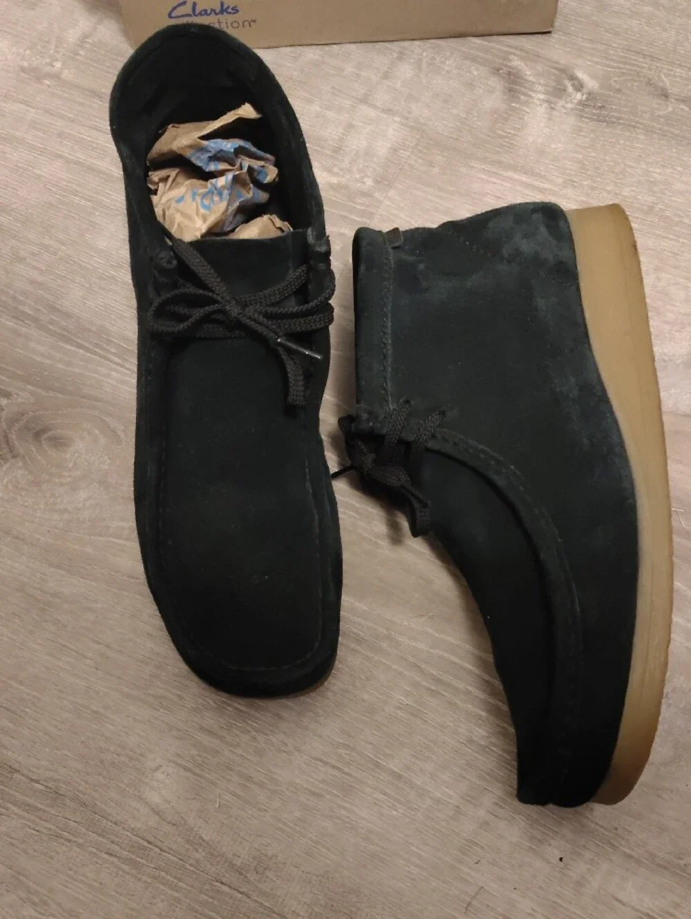 Black Suede Casual Chukka Boots - Men